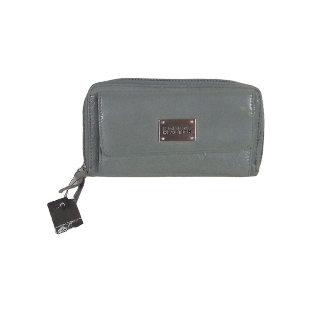 Women's Kenneth Cole Gray Wallet New With Tags